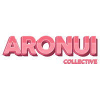 ARONUI PINK TEXT TEE Design