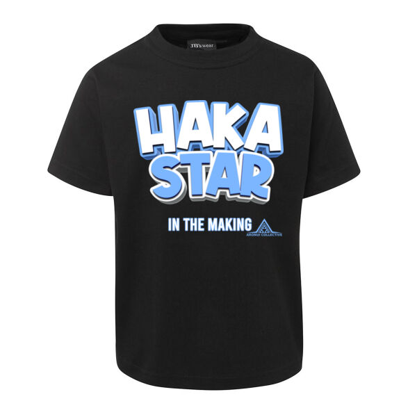 Haka Star kids Tshirt blue Thumbnail