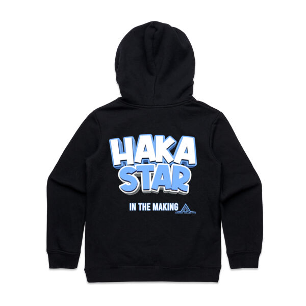 Haka Star kids Hoodie blue Thumbnail