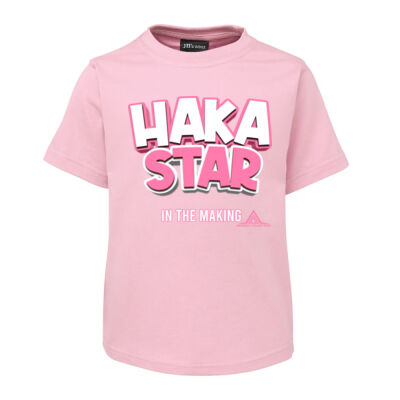 HAKA STAR KIDS TEE PINK Thumbnail