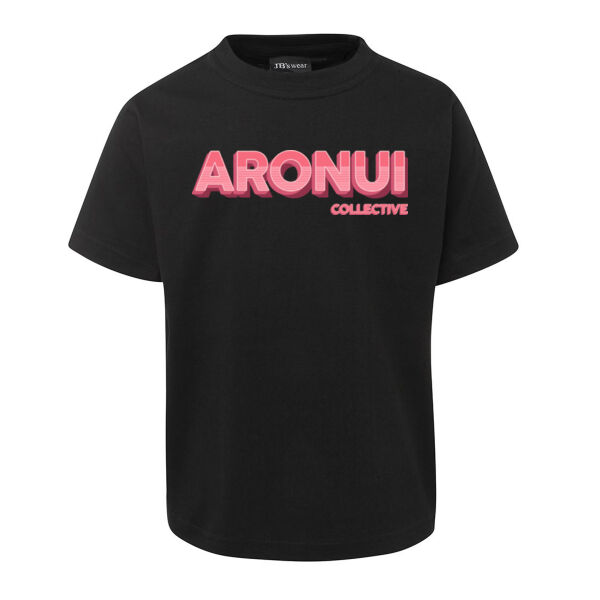 Aronui collective kids tshirt pink Thumbnail