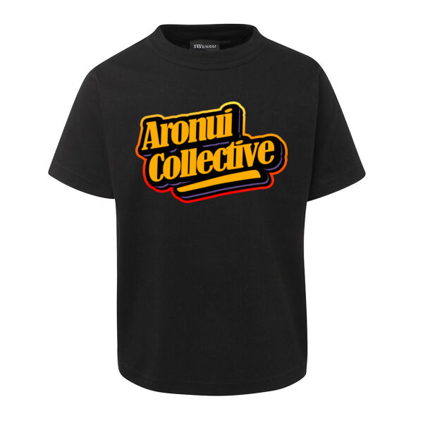 Aronui collective kids tshirt orange Thumbnail