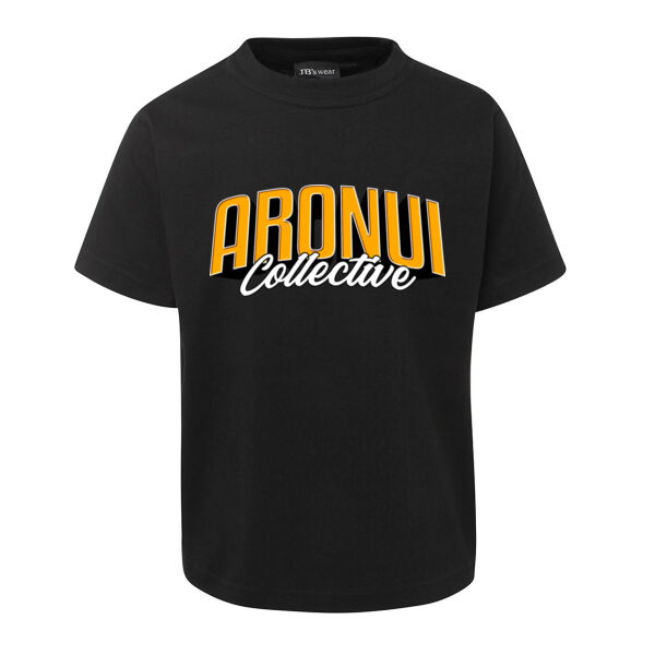 Aronui collective kids tshirt V2 orange Thumbnail