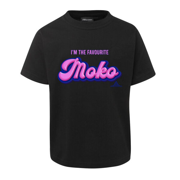 I'm the favourite Moko blue tshirt 2 Thumbnail