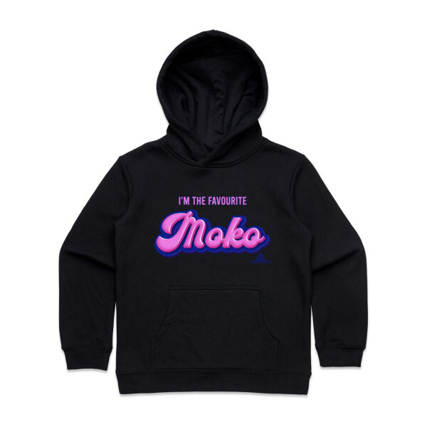I'm the favourite Moko pink hoodie Thumbnail