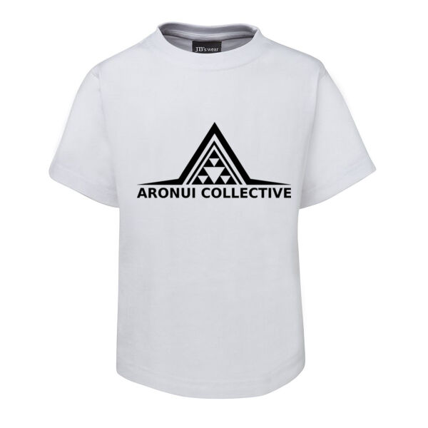 Aronui collective black Logo tshirt  Thumbnail
