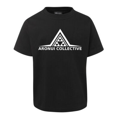 ARONUI STAPLE WHITE LOGO KIDS TEE Thumbnail