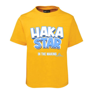 HAKA STAR TEE BLUE (YOUTH) Thumbnail
